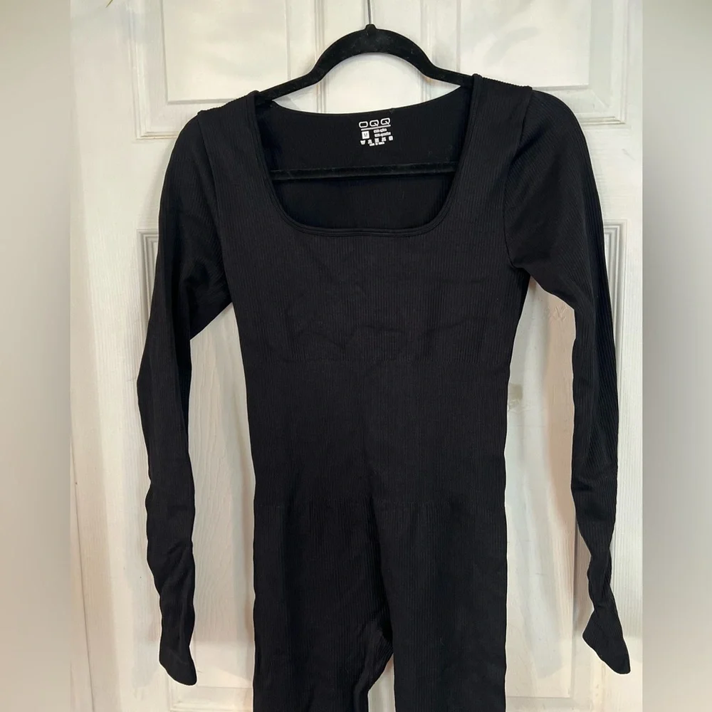 Black Long Sleeve Bodysuit - Picture 3 of 5